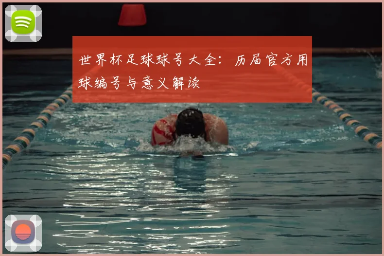 世界杯足球球号大全:历届官方用球编号与意义解读