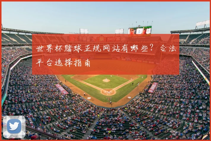 世界杯赌球正规网站有哪些?合法平台选择指南